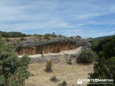 Ciudad Encantada de Tamajón - Retiendas - Almiruete;nacimiento del río cuervo;la barranca navacerr